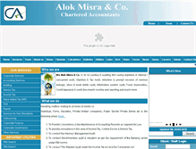 Tablet Screenshot of caalokmisra.org
